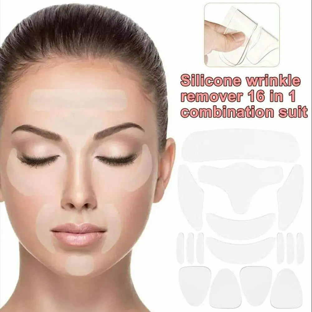 Patch Viso in Silicone Riutilizzabili – Set Skincare