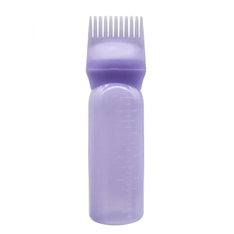 Applicatore per Olio Capelli con Pettine – Flacone Dosatore