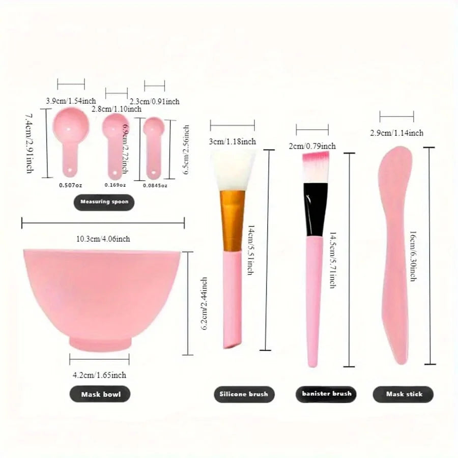 Set 7 Accessori per Maschere Viso