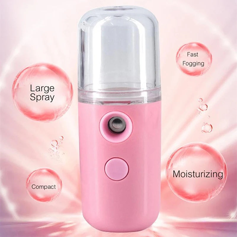 Nano Spray Viso 30 ml – Nebulizzatore Portatile USB