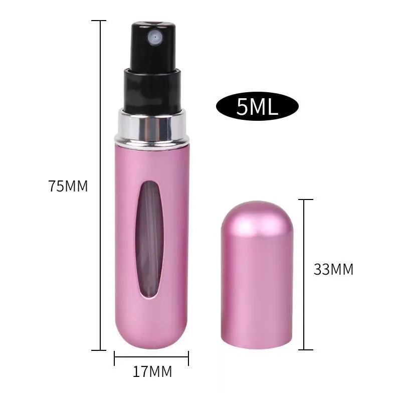 Atomizzatore Profumo Ricaricabile 5 ml – Spray da Viaggio