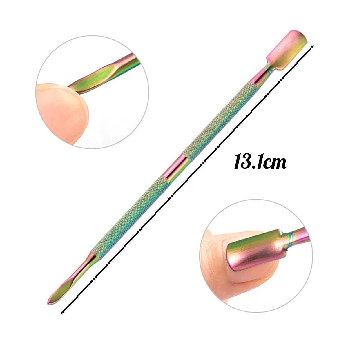 Set Manicure 4 Pezzi in Acciaio – Cura Unghie e Cuticole