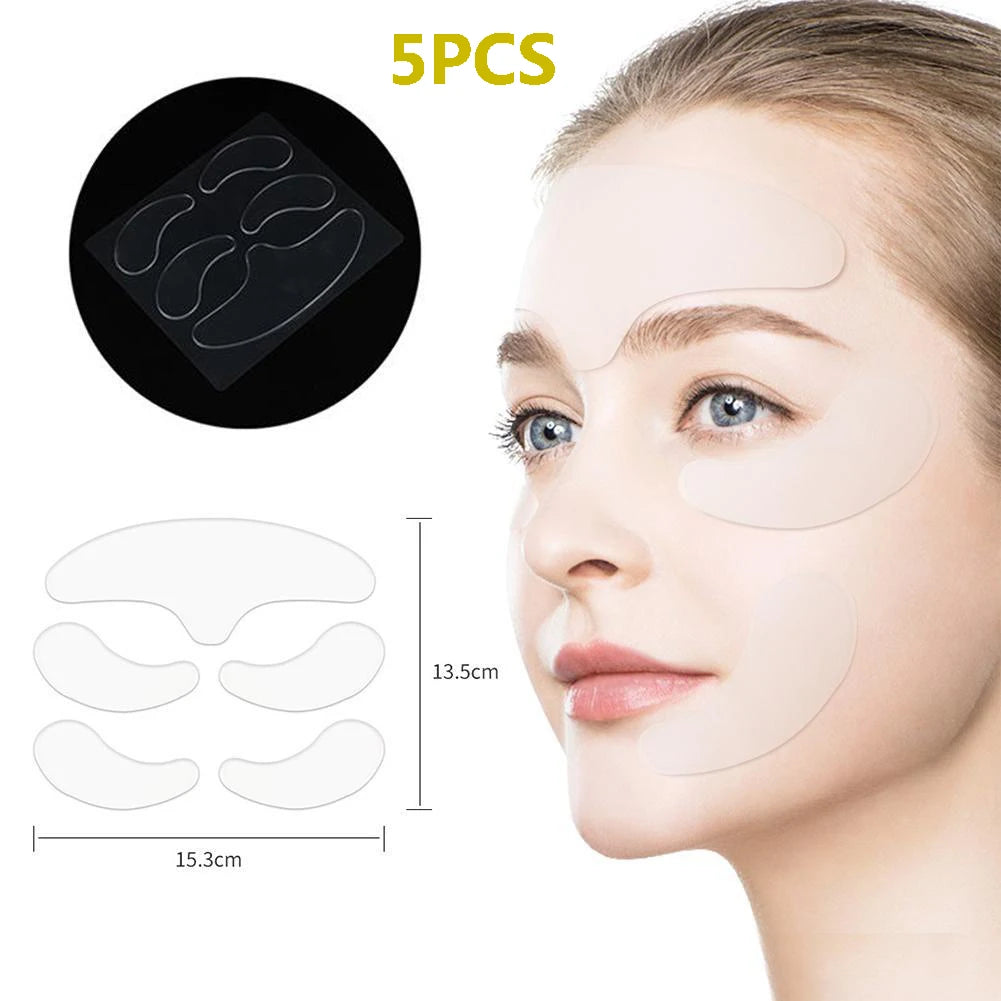 Patch Viso in Silicone Riutilizzabili – Set Skincare
