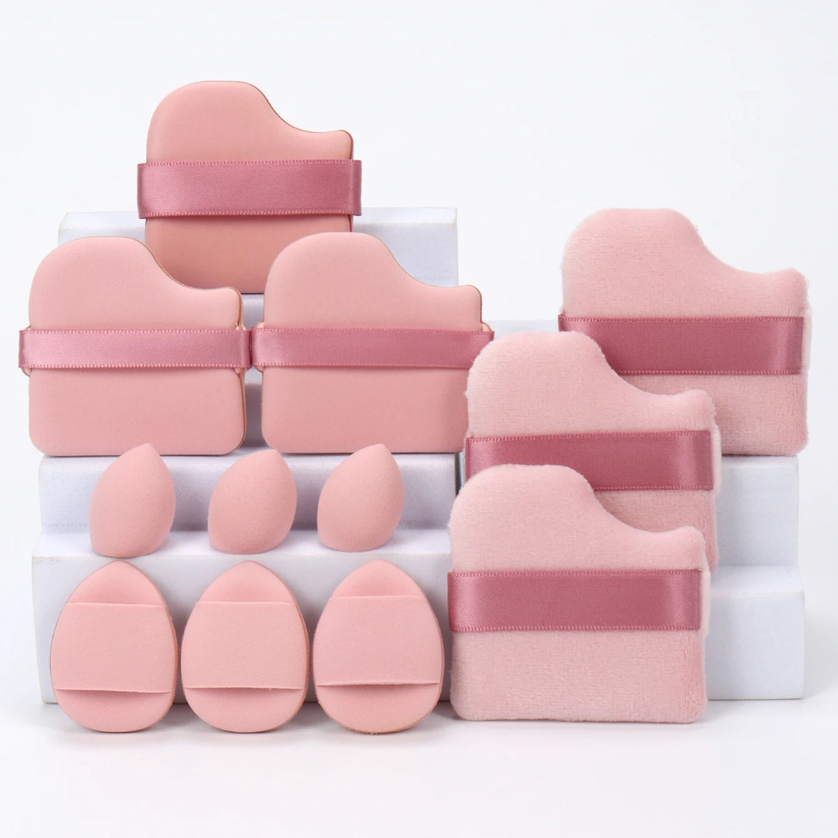 Set 12 Spugnette per Trucco – Diverse Forme