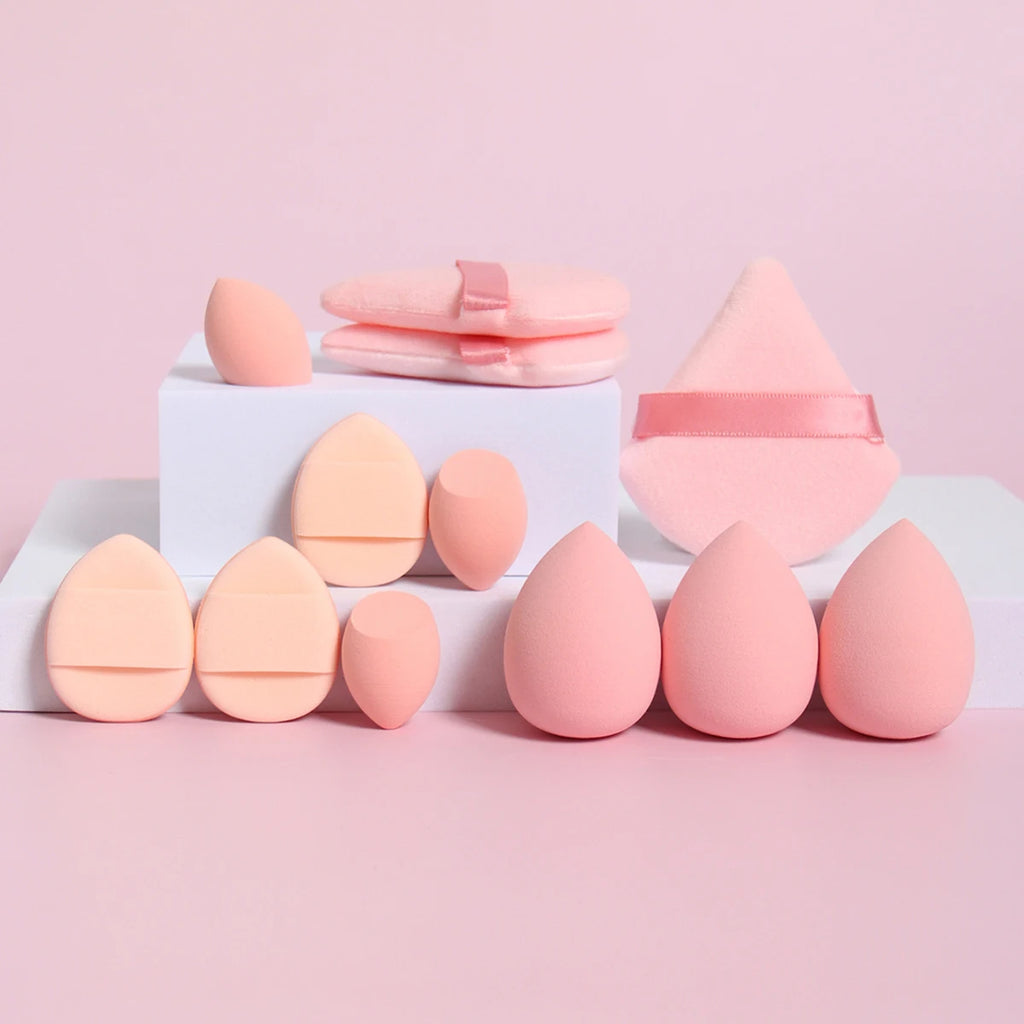 Set 12 Spugnette per Trucco – Diverse Forme