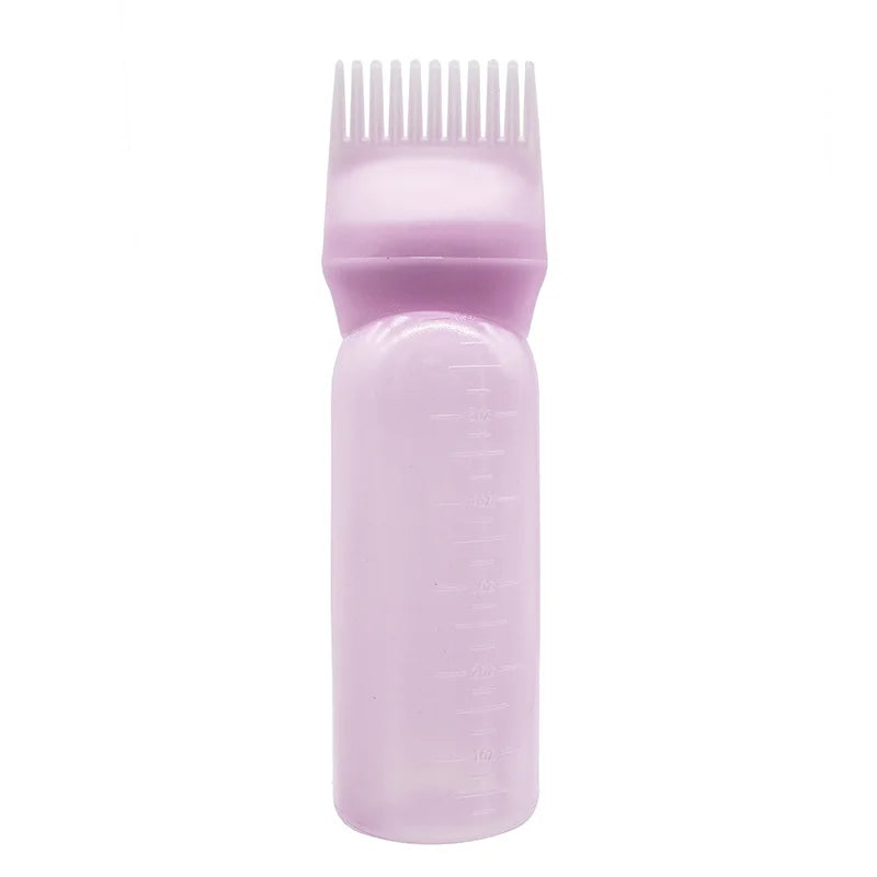 Applicatore per Olio Capelli con Pettine – Flacone Dosatore