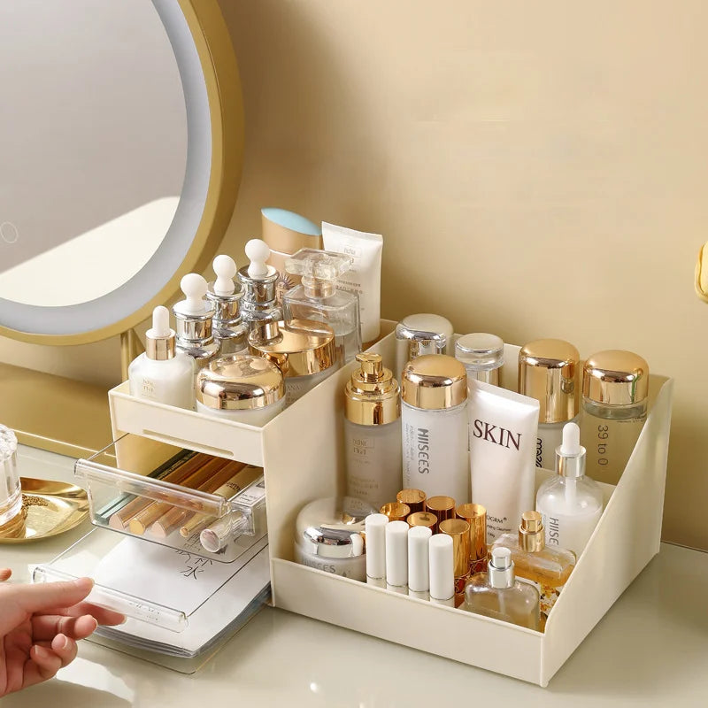 Organizer Cosmetici da Tavolo con Cassetti